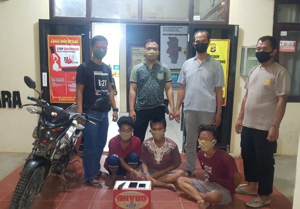Penodong Pengunjung Wisata Geng Ardiansyah Diringkus Polsek Kotabumi Utara