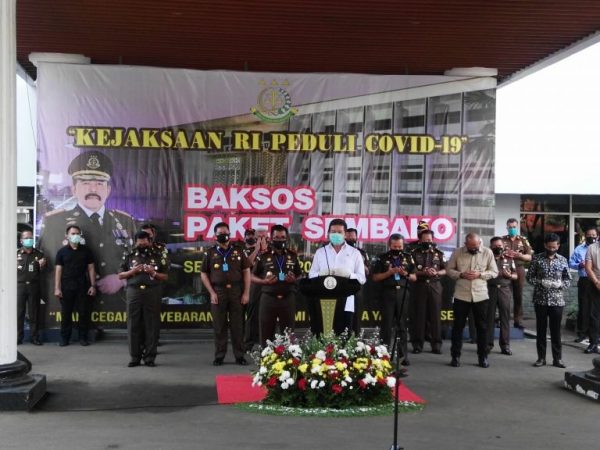 Bhakti Sosial Korp Adiyaksa Peduli Salurkan 5000 Paket Sembako Untuk Masyarakat Terdampak Covid-19