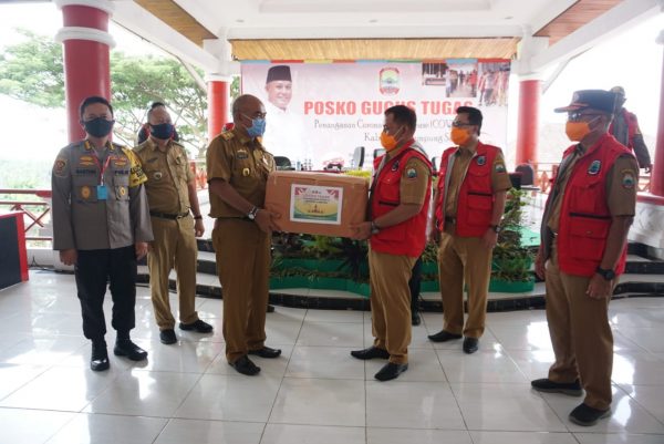 Pantau Penanganan Covid-19, Tim Gugus Tugas Provinsi Lampung Kunjungi Lamsel