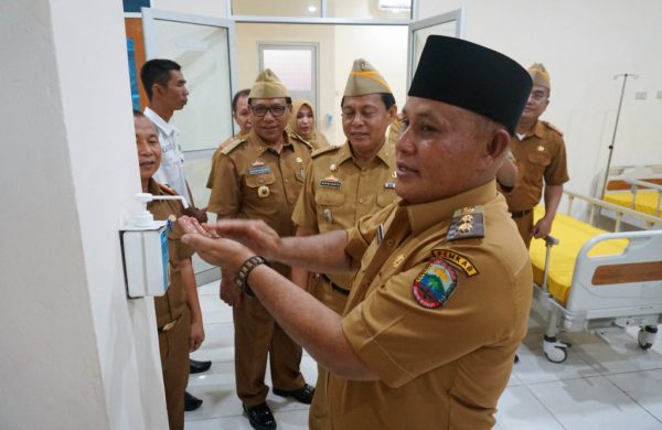 Tinjau Ruang Isolasi, Nanang Pastikan RSUD Bob Bazar Siap Tangani Pasien Terpapar Virus Corona