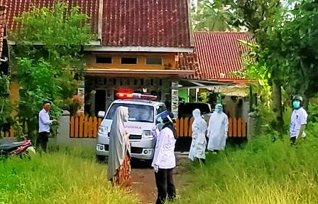 Tiga Pasien Positif Covid-19 di Way Kanan di Bawa ke Bandar Lampung