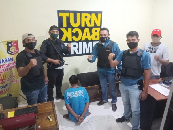 Kesal Ditagih Hutang “Preman” Kampung Habisi Wanita Pemilik Warung, Kurang 24 Jam Pelaku Ditangkap Tim Polsek Seputih Banyak