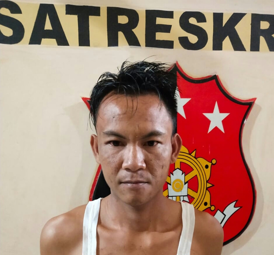 Sembunyi di Palagajah, TEKAB 308 Polres Lampura Ringkus Juanda