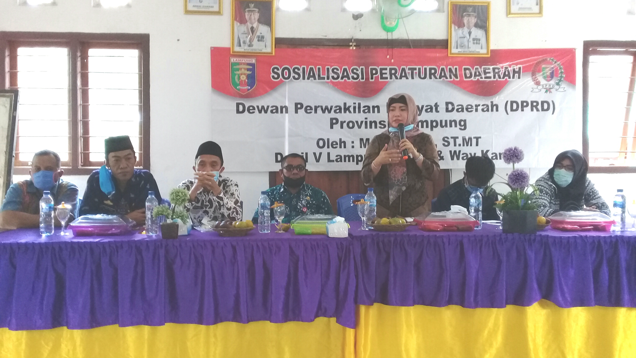 Sosialisasikan Perda Provinsi Lampung Nomor IV/2018, Mardiana : Prioritas Pembangunan Nawacita dengan Pemberdayaan Masyarakat