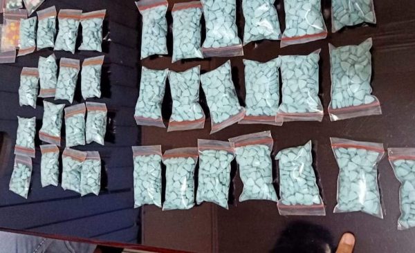 Direktorat Narkoba Polda Lampung Jemput Napi Blok A1 LP Rajabasa Tekait Penangkapn 3020 Butir Pil Ekstasy