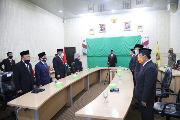 Usai Upacara Virtual Peringatan Hari Lahir Pancasila bersama Presiden, Gubernur Minta Inmplentasi Perangkat Daerah