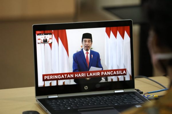 HUT Pancasila Presiden Ajak Masyarakat Indonesia Menjadi Pemenang
