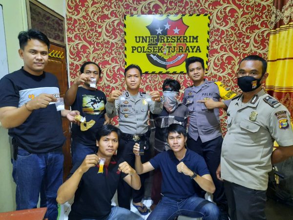 Polsek Tanjung Raya Tangkap Pria Bandar Sabu di Wiralaga