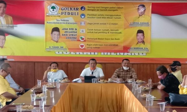 Konsolidasi Golkar Kota Bandar Lampung Siap Menangkan Rycko Menoza