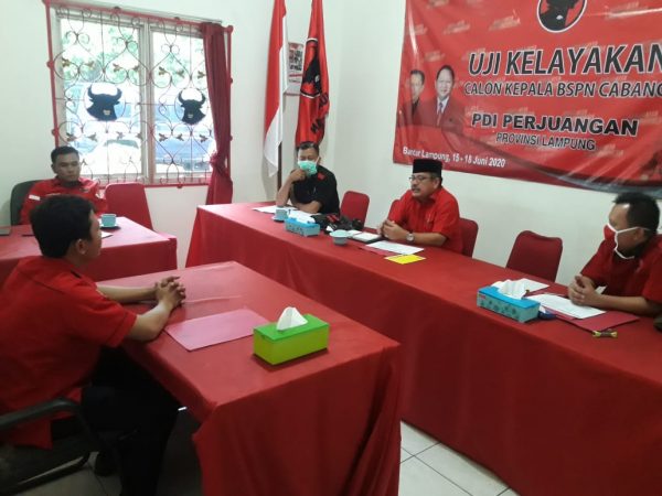 BSPN PDIP Lampung Mulai Seleksi Calon Ketua BSPN Kabupaten Kota