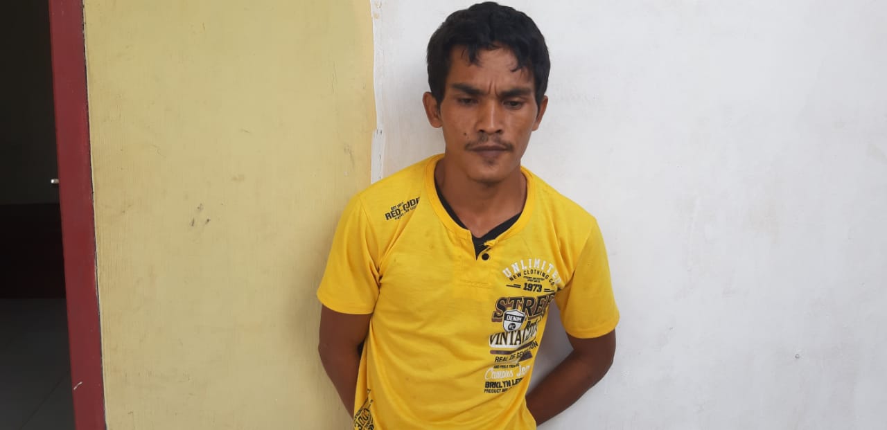 Cabuli Adik Ipar, Selamet ‘Nyanggong’ di Sel Tahanan Polsek Sungkai Utara