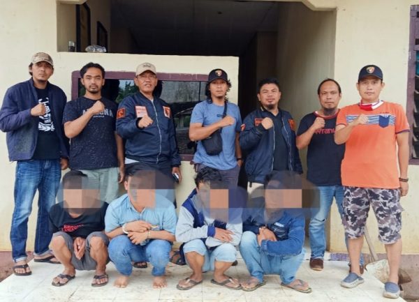 Empat Pelaku Pembobol Kontrakan Susilawati di Tangkap