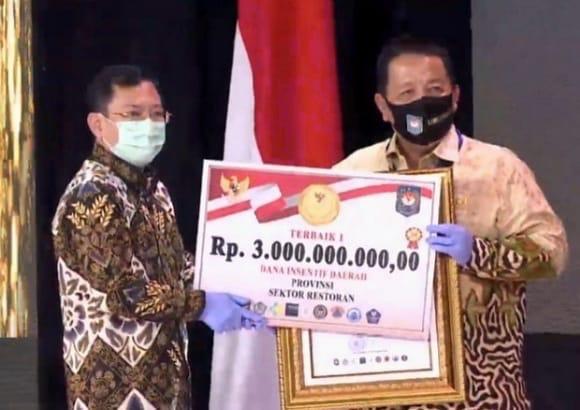 Pemerintah Provinsi Lampung Raih Tiga Juara di Tiga Sektor Inovasi New Normal Covid-19