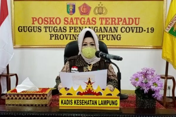Bertambah 4 Orang, Pasien Covid-19 Lampung Jadi 140 Orang