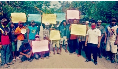 Warga Protes Bendungan PT TEP Berdampak Banjir Dan Kerusakan Infrastruktur Desa Perusahaan Cuek?