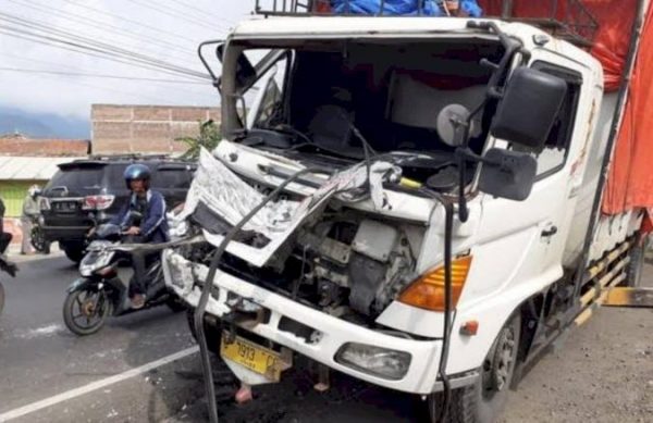 Anggota BNNK Tanjung Jabung Timur Ipda Arnold Tewas Tabrakan Dengan Dump Truk