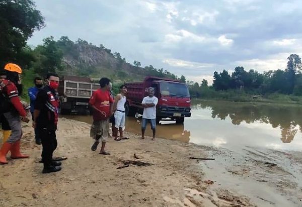 Mancing Tiga Bocah Tewas Tenggelam di Bekas Galian Tambang Campang Raya