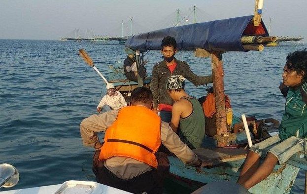 Berangkat Mancing ke Pulau Aer, Perahu Nelayan Terbalik di Pulau Bidadari Satu Hilang Tak Kebagian Pegangan Boks Styrofoam