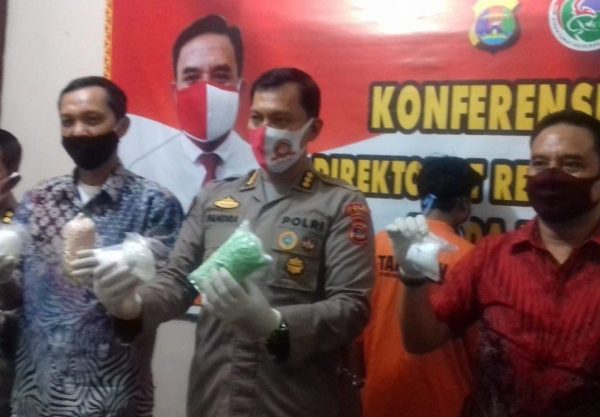 Penangkapan 8400 Butir Pil Ekstasy dan 955 Gram Sabu di Natar Melibatkan 4 Tersangka, Empat Orang Lain Pembinaan