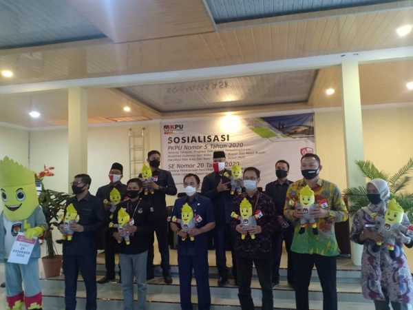 Antonius Dan Tio Liansyah Sosialisasi Tahapan Pilkada Serentak Tahun 2020 di Way Kanan