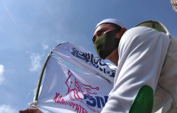 Tolak RUU HIP, Aliansi Suara Masyarakat Lampung Utara Aksi Longmarch