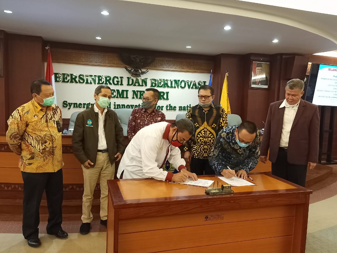 Persiapkan Program Magister Hukum, FHIS UMKO dan FH Unila Tandatangani Kerjasama