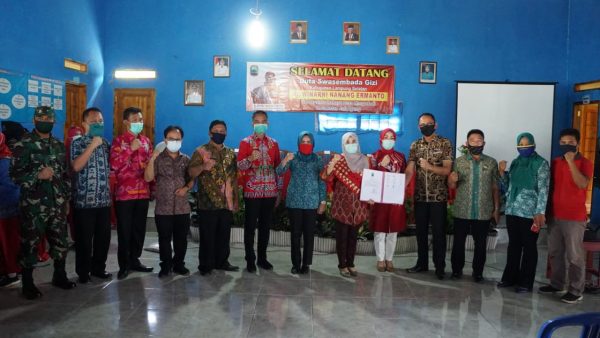 Komitmen Berantas Stunting, Winarni Kampanyekan Gerakan Swasembada Gizi di Kecamatan Jati Agung