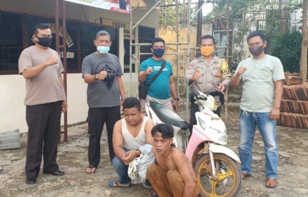 Usai ‘Gondol’ Motor, Joni dan Hairul Tatap Matahari dari Balik Sel Polsek Sungkai Selatan
