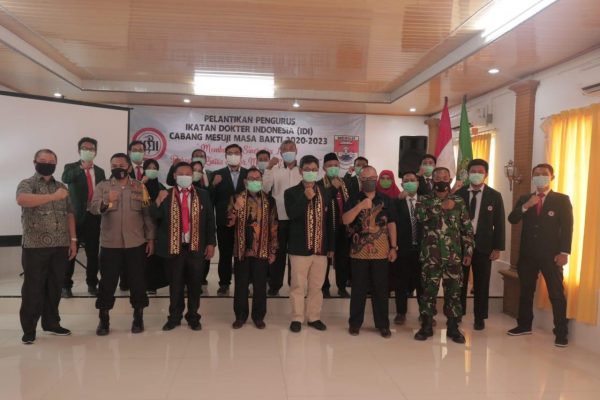 Dilantik Ketua IDI Mesuji Siap Bersinergi Ciptakan Masyarakat Sehat Dengan Pemda