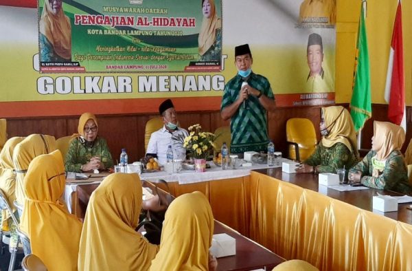 Pengajian Al Hidayah mendoakan Bakal Calon Walikota H. Rycko Menoza SZP,