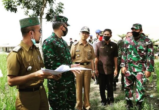 Danrem 043 Gatam Brigjen TNI Toto Jumariono Kunjungi Pringsewu