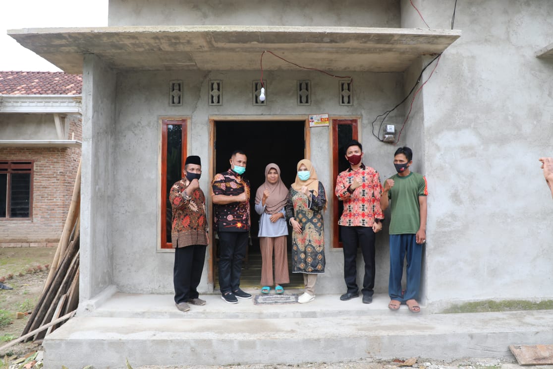 Nanang Ermanto Monitoring Bedah Rumah Program BSPS Di Kecamatan Natar