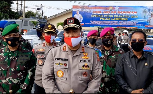 Pimpin Apel Operasi Patuh Krakatau 2020 Irjen Pol Purwadi Arianto Ingatkan Tindakan Humanis Dengan Protokol Kesehatan