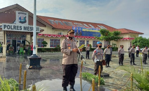 AKBP Alim Ajak Masyarakat Mesuji Tertib Berlalulintas dan Jaga Protokol Kesehatan