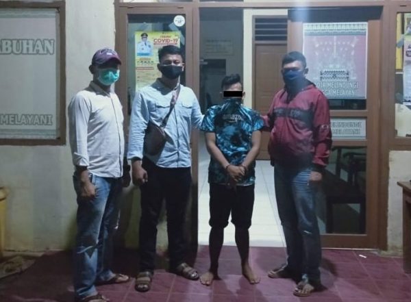 Bobol Warung Ditinggal Pemilik Tengok Mertua Pemuda Gedung Jaya Ditangkap Tim Polsek Gunung Labuan