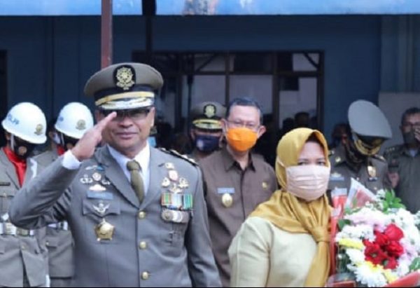 Kasat Pol PP Provinsi Lampung Pensiun