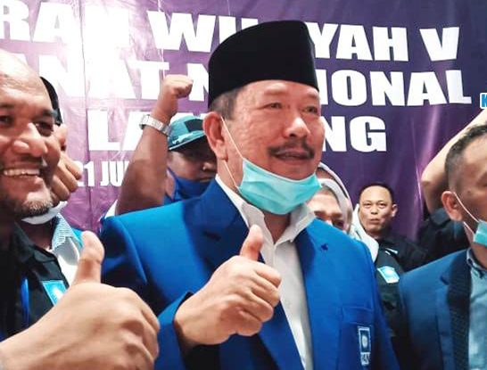 Mantan Sekda Era Sjachroedin ZP Irham Jafar Lan Putra Pimpin PAN Lampung