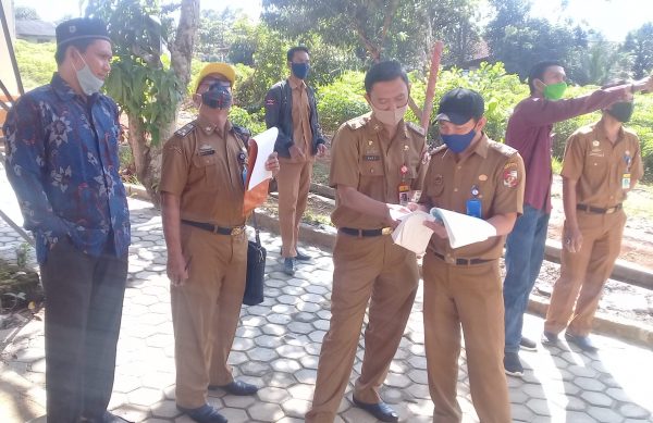 Inspektorat Lampura Monitoring dan Evaluasi Infrastruktur Desa Sawojajar Serapan DD 2020