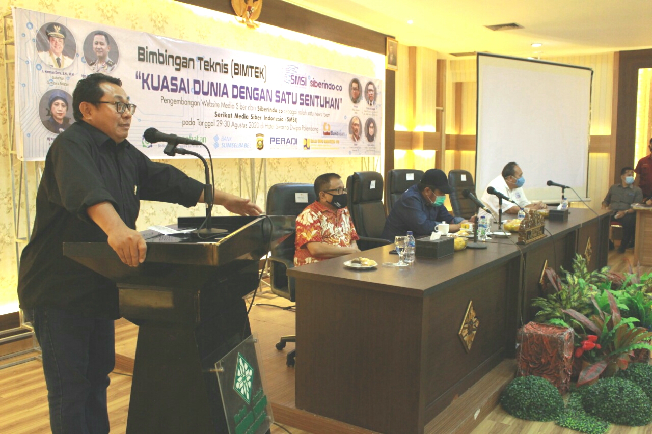 SMSI Kabupaten dan Kota se-Sumsel Bimtek Siberindo
