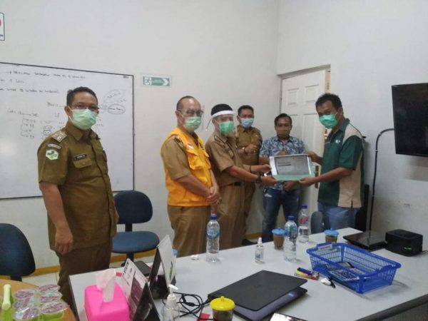 Karyawan PT Garuda Bumi Perkasa Mesuji Covid-19 Dinyatakan Sembuh