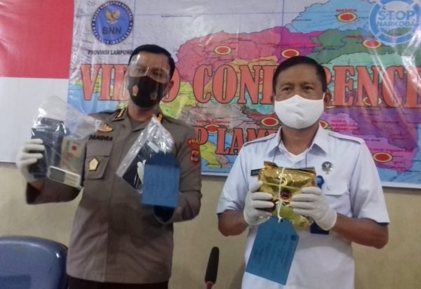 Oknum Perwira Polisi Direktorat Narkoba Dan Bintara Polres Terlibat Peredaran Narkoba Ditangkap BNN Lampung