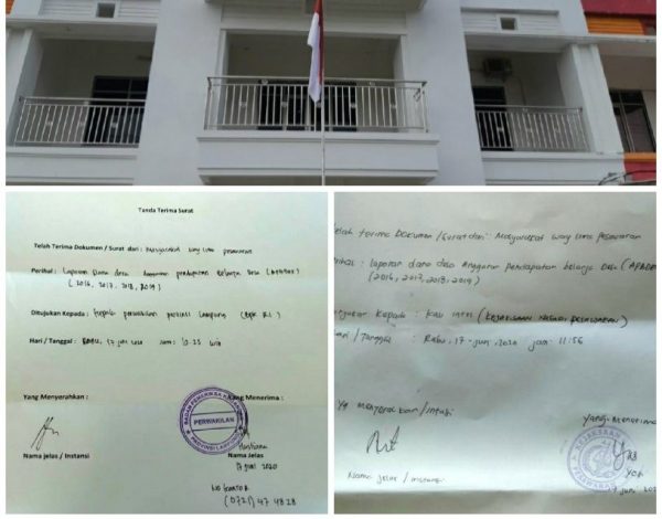 Lapor Pak Kajati Laporan Masyarakat Pesawaran Soal Dugaan Korupsi DD Milyaran Rupiah Melibatkan Subhan Wijaya Mandeg di Kejari