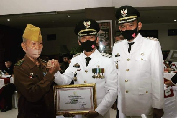 Pemkab Pringsewu Upacara HUT RI Terbatas Dan Ikuti Upacara Virtual Itana Negara