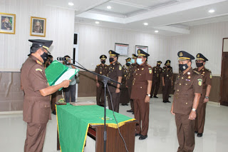Asintel dan Kajari Bandar Lampung Mutasi Termasuk Kajari Way Kanan dan Kabag TU Kejati