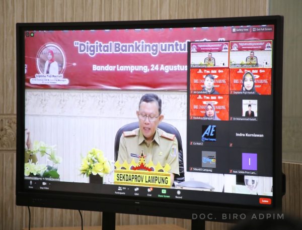 Hari Indonesia Menabung 2020 Sekda Kenalkan Digital Banking Untuk Masyarakat Lampung