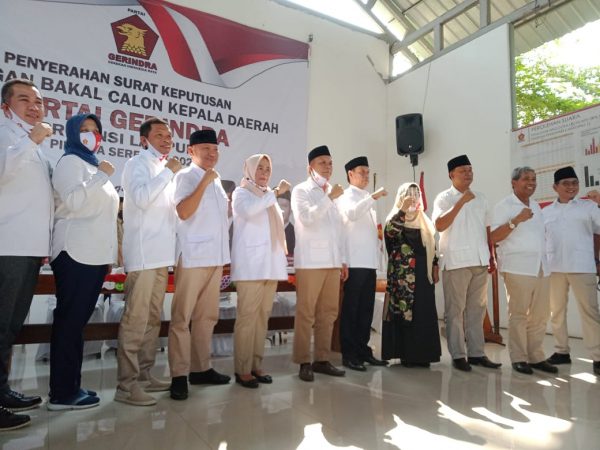 Gerindra Serahkan 4 Rekomendasi Dukungan Pilkada di Lampung Minus Bandar Lampung, Lamtim, dan Pesisir Barat