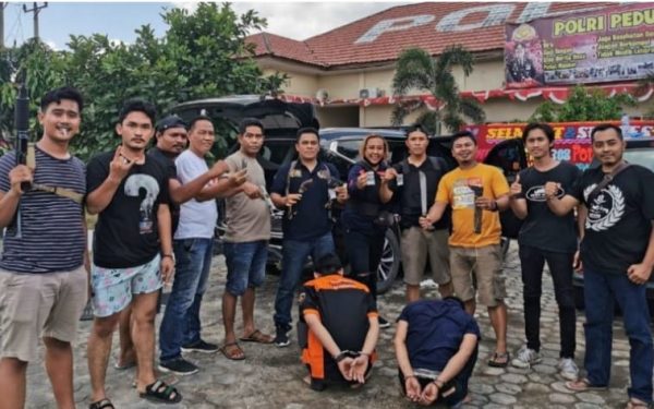 Oknum Kepala Kampung Lebuh Dalem Menggala Timur Ditangkap Narkoba Polres Mesuji Ada Sabu dan Senjata Api 4 Butir Amunisi