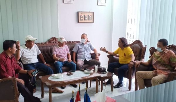 Korban Kasus Dugaan Kekerasan Wartawan di Dinas Kesehatan Tulang Bawang Datangi PWI Provinsi