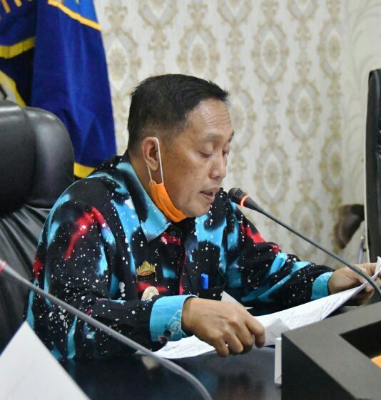 Ridhwan Pimpin Rapat Pembahasan Perda Baru