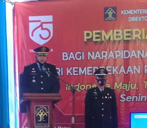 Kabar Gembira, 347 Napi Lapas Kelas II A Kota Metro Diremisi